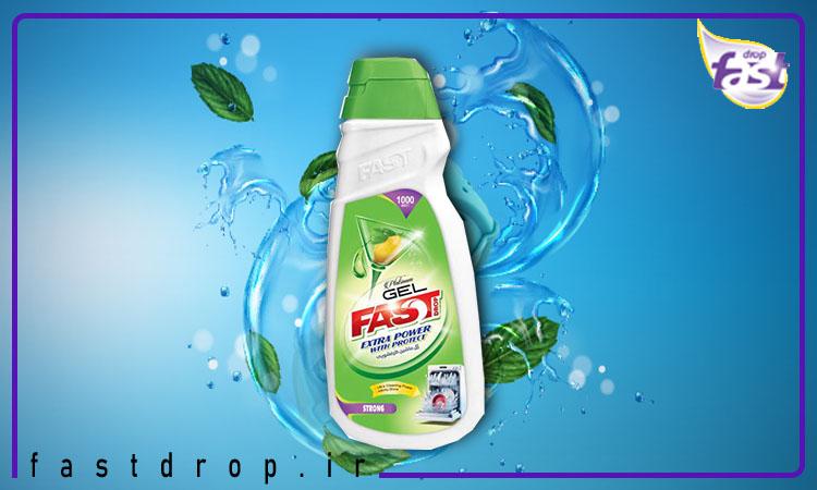 ژل ماشین ظرفشویی استرانگ ژل ماشین ظرفشویی استرانگ فست دراپ